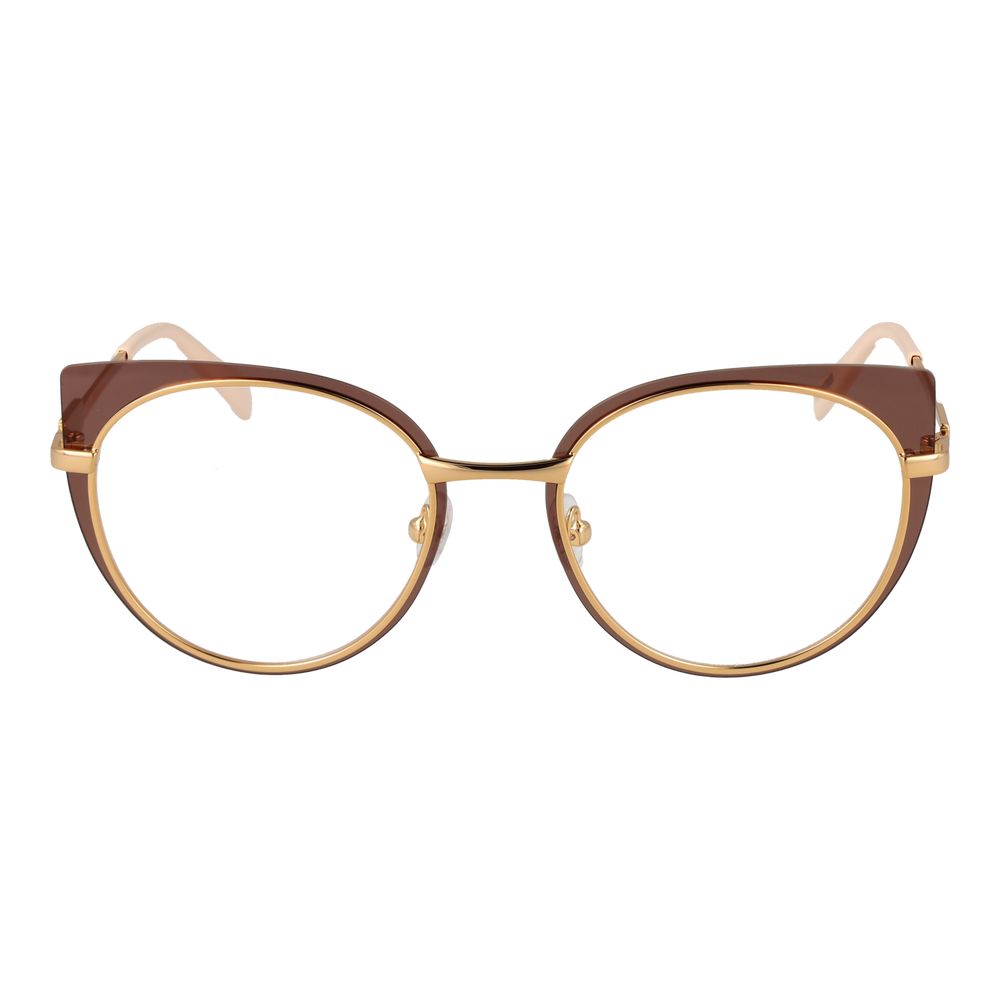 Emilio Pucci Brown Metal Glasses (Frames) - Image 2