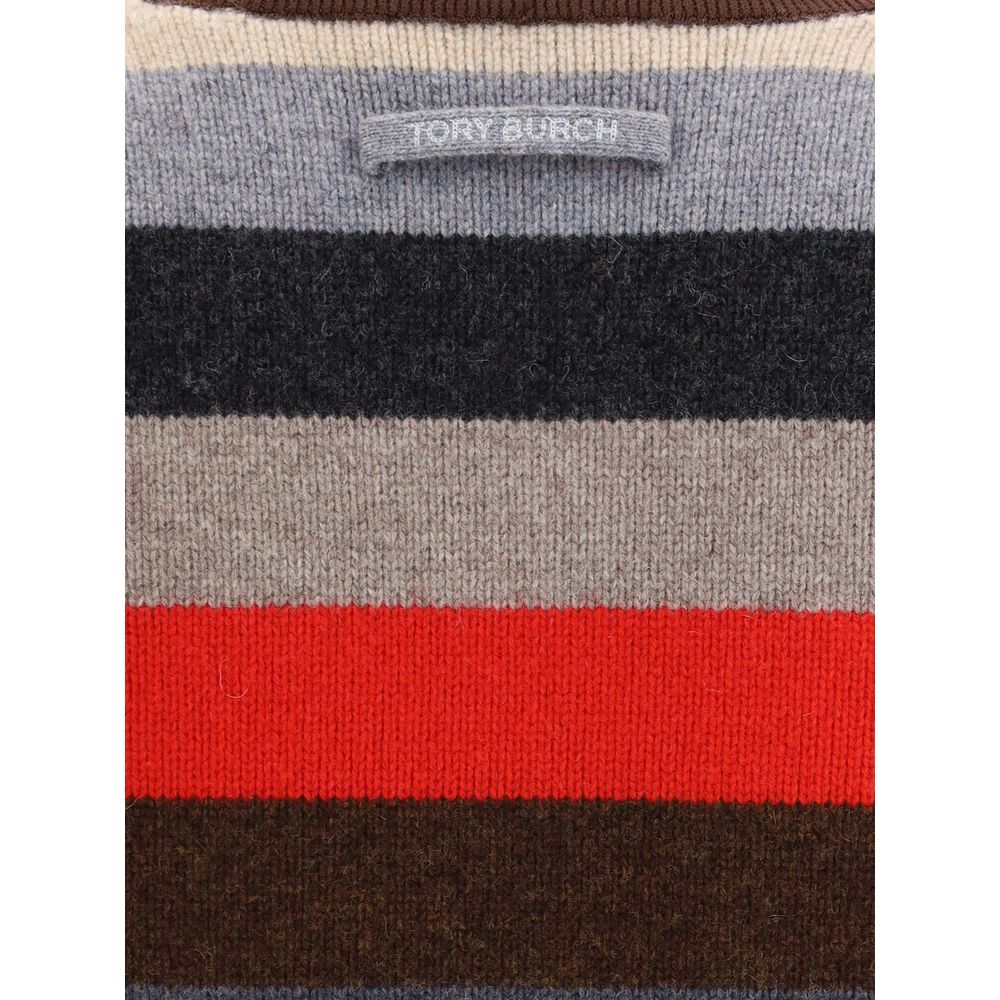 Tory Burch Multicolor Merino Wool Turtleneck - Image 3