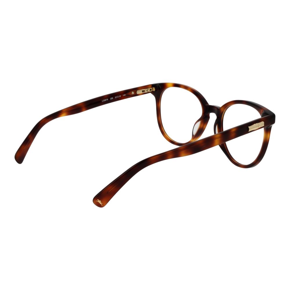 Longchamp Brown Cellulose Acetate Glasses (Frames) - Image 3