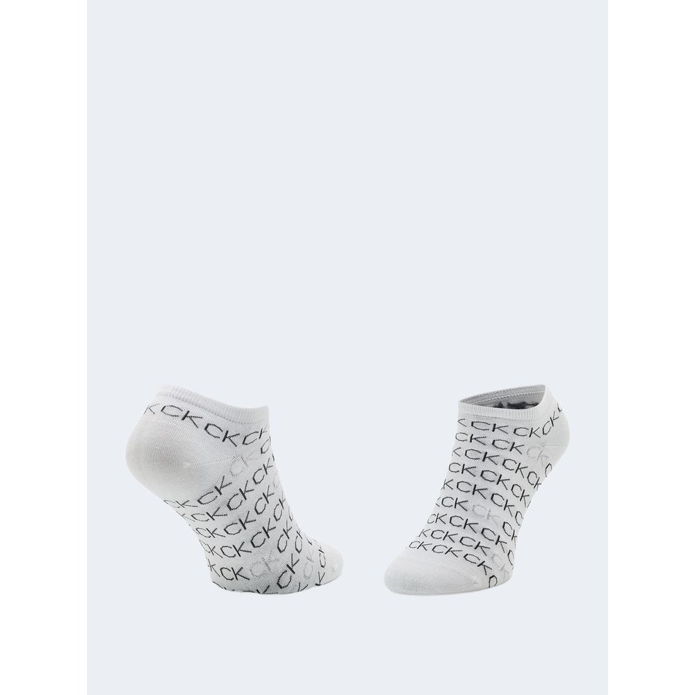 Calvin Klein White Cotton Sock - Image 3
