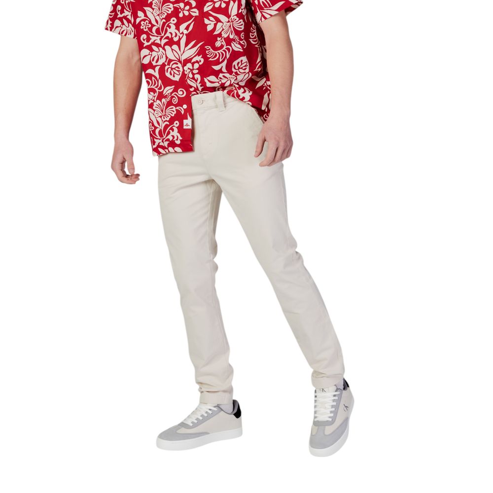 Tommy Hilfiger Jeans Beige Cotton Skinny Pants - Image 2