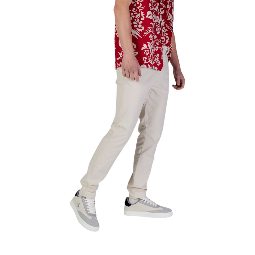 Tommy Hilfiger Jeans Beige Cotton Skinny Pants - Image 3