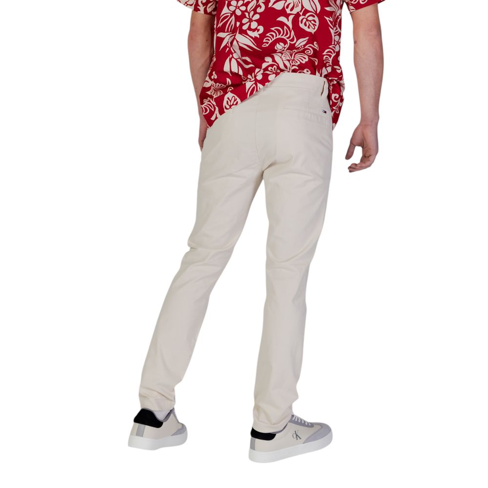 Tommy Hilfiger Jeans Beige Cotton Skinny Pants - Image 4