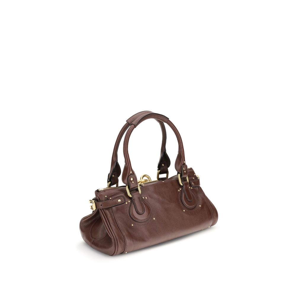 Chloé Bordeaux Calf Leather Bos Taurus Shoulder Bag - Image 3