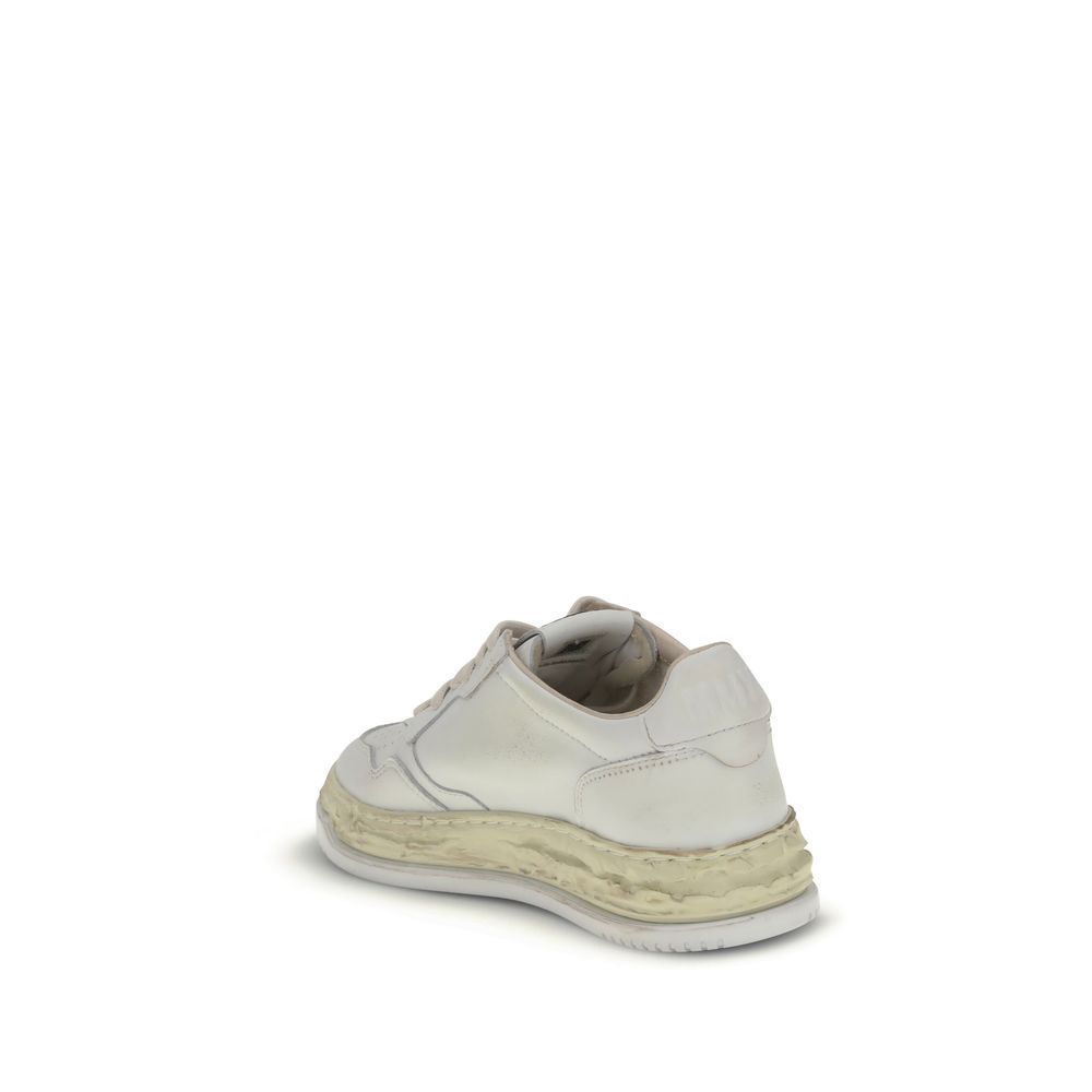 Autry White Leather Athletic Sneakers - Image 3