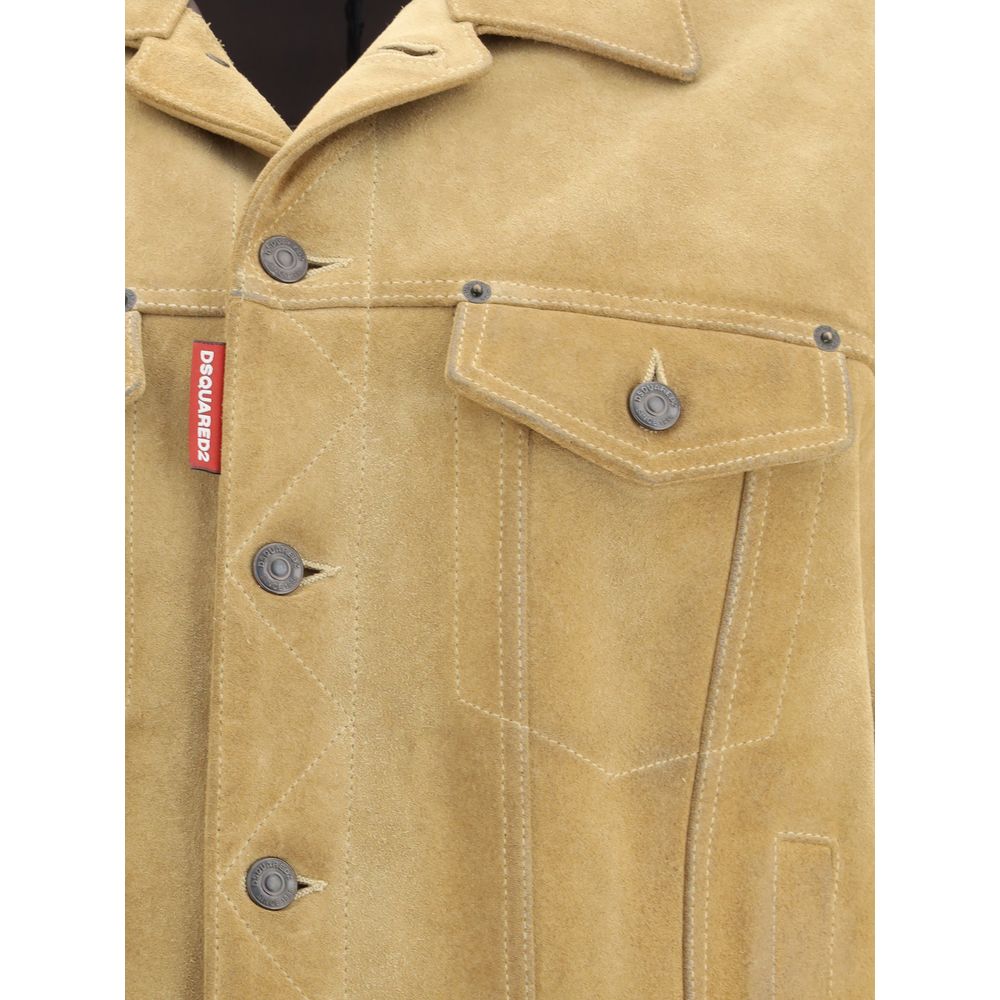 Dsquared² Suede Jacket - Image 3