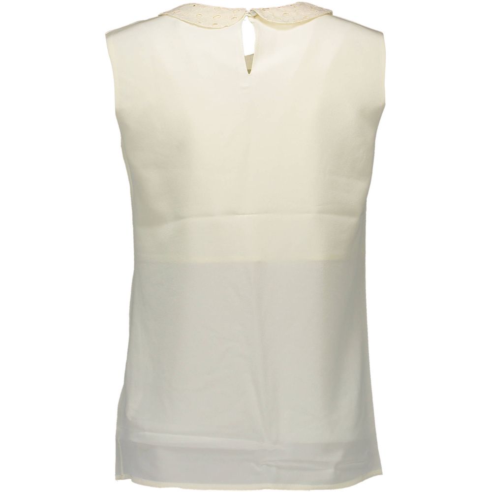 Gant White Silk Tank Top - Image 2