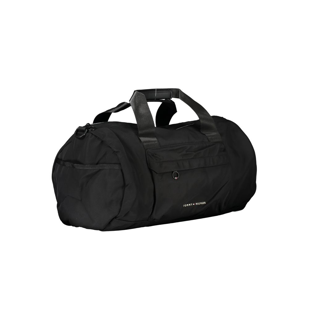 Tommy Hilfiger Black Polyester Men's Bag - Image 3