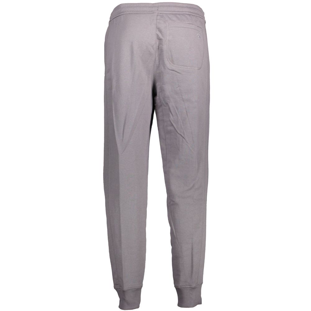 Calvin Klein Grigio Cotton Men's Track Pant - Image 2
