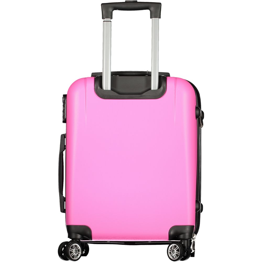 Laura Biagiotti Rosa Poliuretano Women's Travel Bag - Image 2
