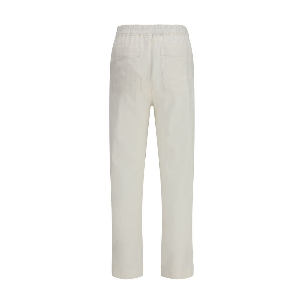 Tom Ford White Cotton Casual Pants - Image 2