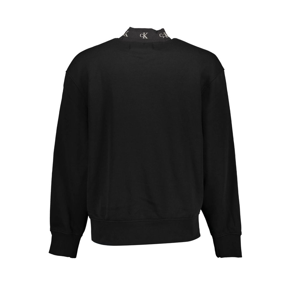 Calvin Klein Black Cotton Men Sweater - Image 2