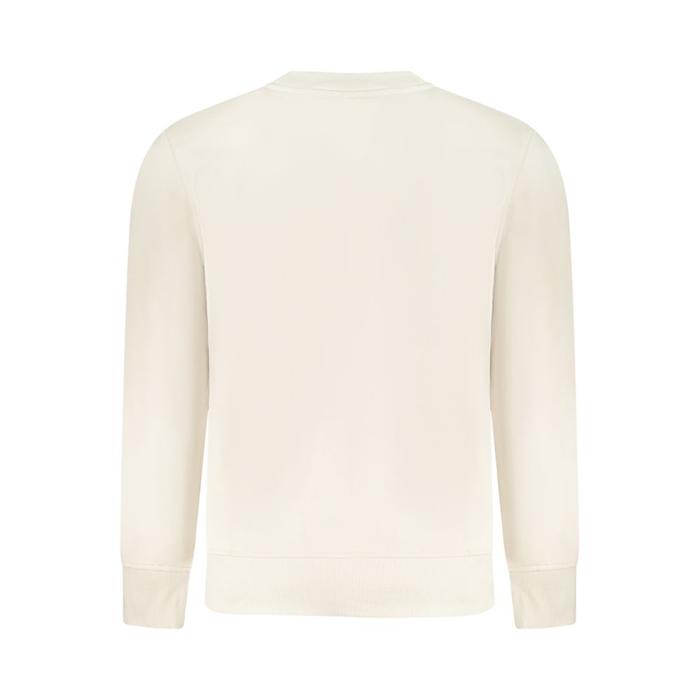 Calvin Klein Beige Cotton Men's Sweatshirt - Image 2