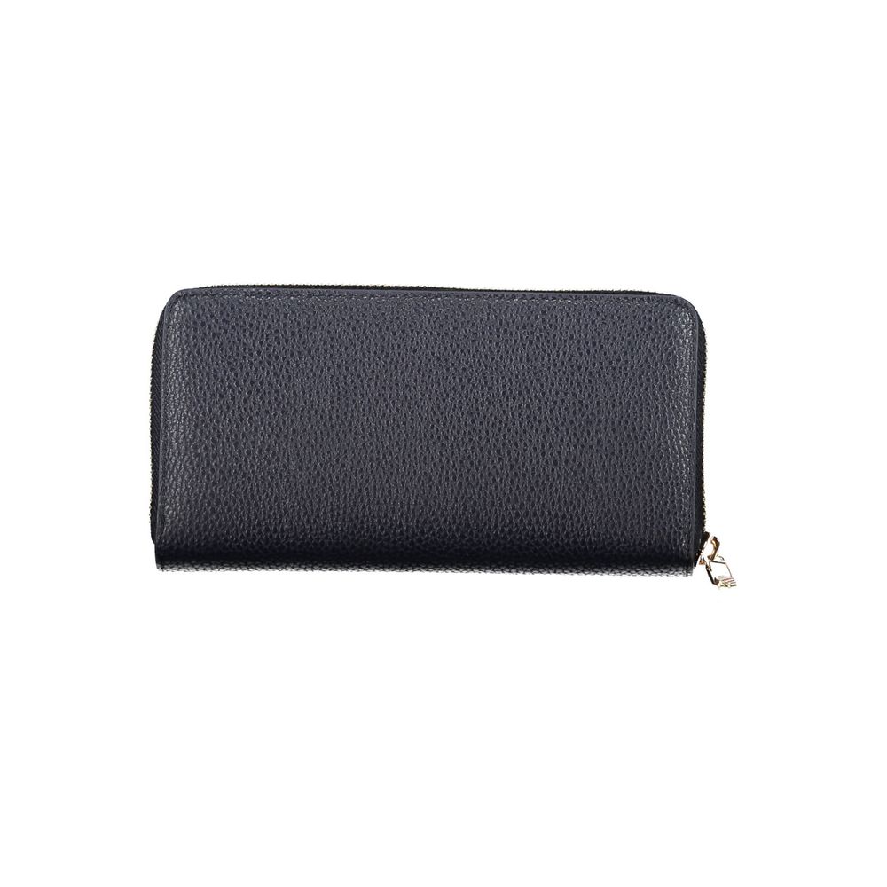 Tommy Hilfiger Blue Polyurethane Women Wallet - Image 2