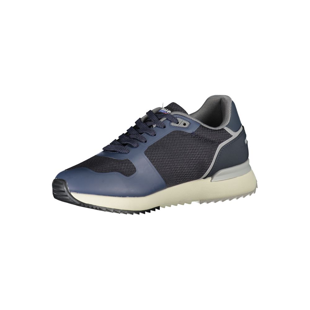 Blauer Dapper Blue Sneakers with Contrast Detailing - Image 2