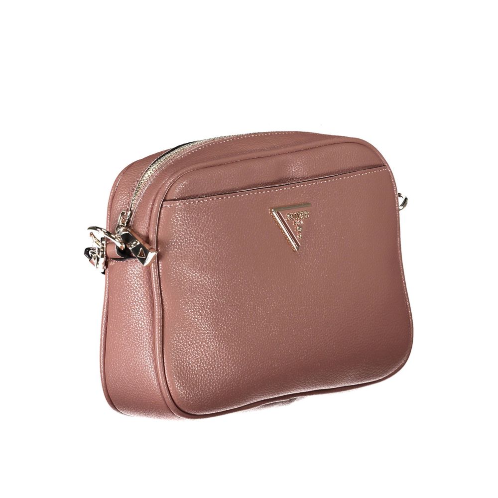 Guess Jeans Rosa Poliuretano Woman Shoulder Bag - Image 3