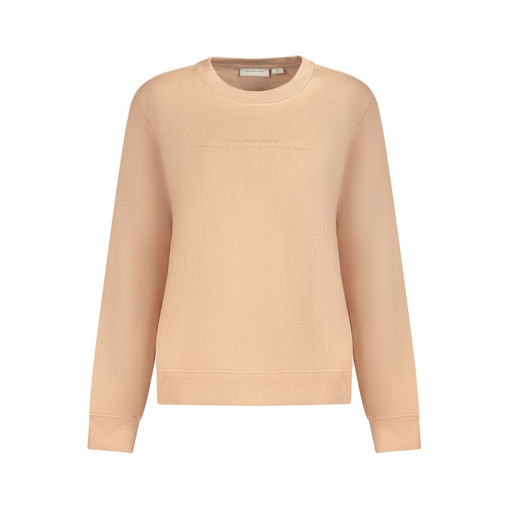 Calvin Klein Rosa Cotton Women Sweatshirt