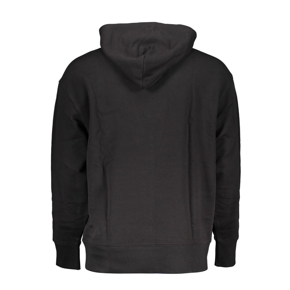 Tommy Hilfiger Black Cotton Men's Hoodie - Image 2