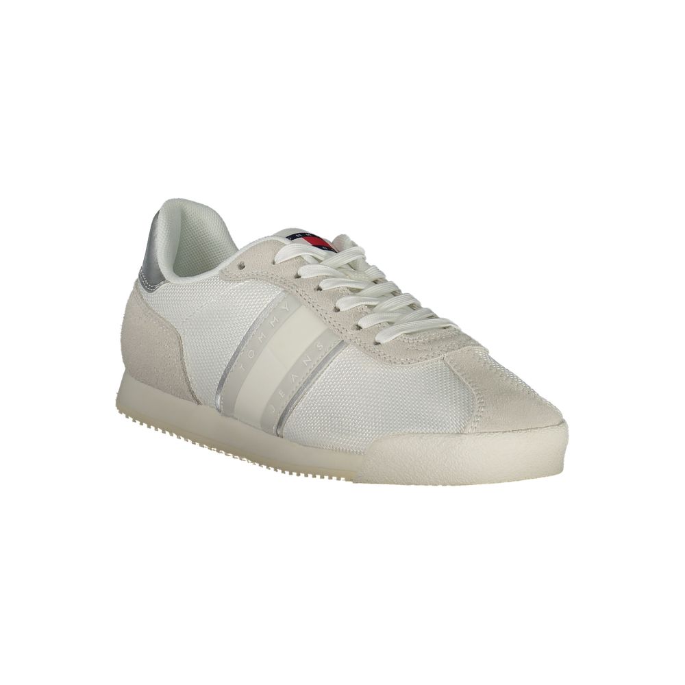 Tommy Hilfiger White Polyester Women Sneaker - Image 2