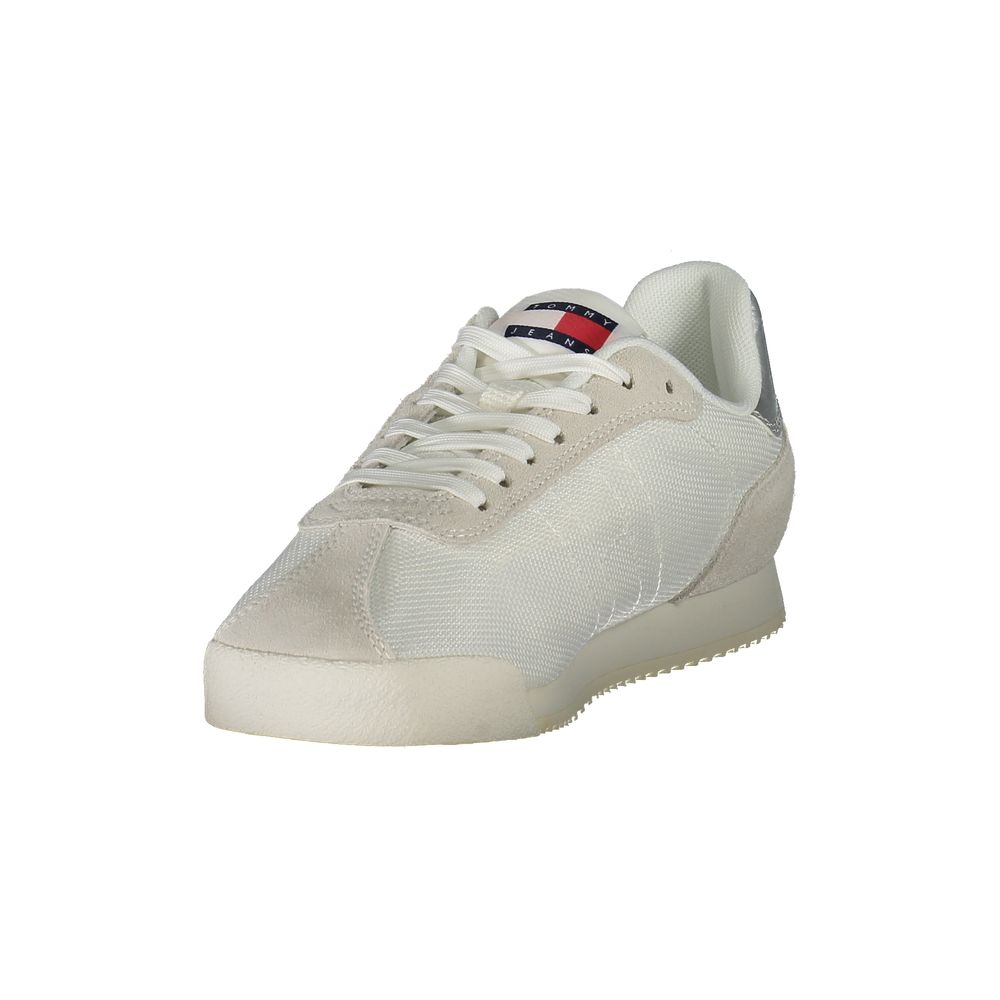 Tommy Hilfiger White Polyester Women Sneaker - Image 3