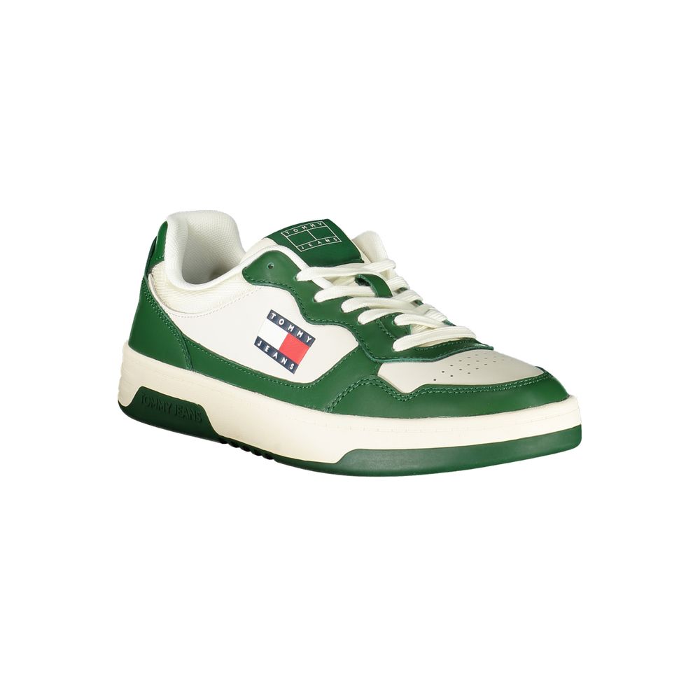 Tommy Hilfiger White Polyurethane Men Sneaker - Image 2