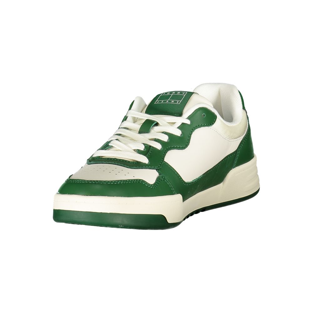 Tommy Hilfiger White Polyurethane Men Sneaker - Image 3