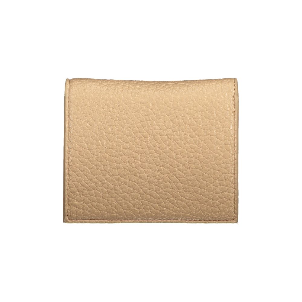 Mario Valentino Beige Polyurethane Women Wallet - Image 2