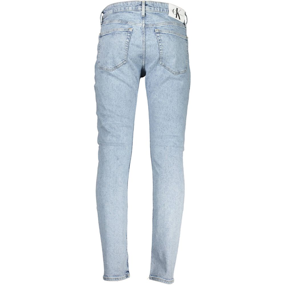 Calvin Klein Azzurro Cotton Men Jeans - Image 2