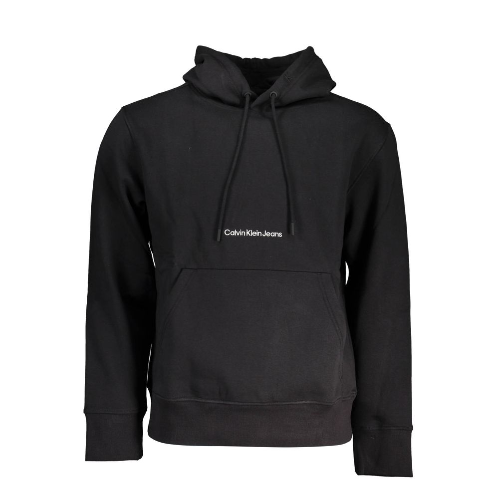 Calvin Klein Black Cotton Men's Sweatshirt