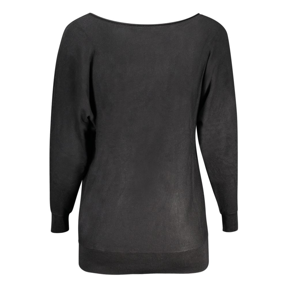 Guess Jeans Black Viscosa Women Sweater - Image 2