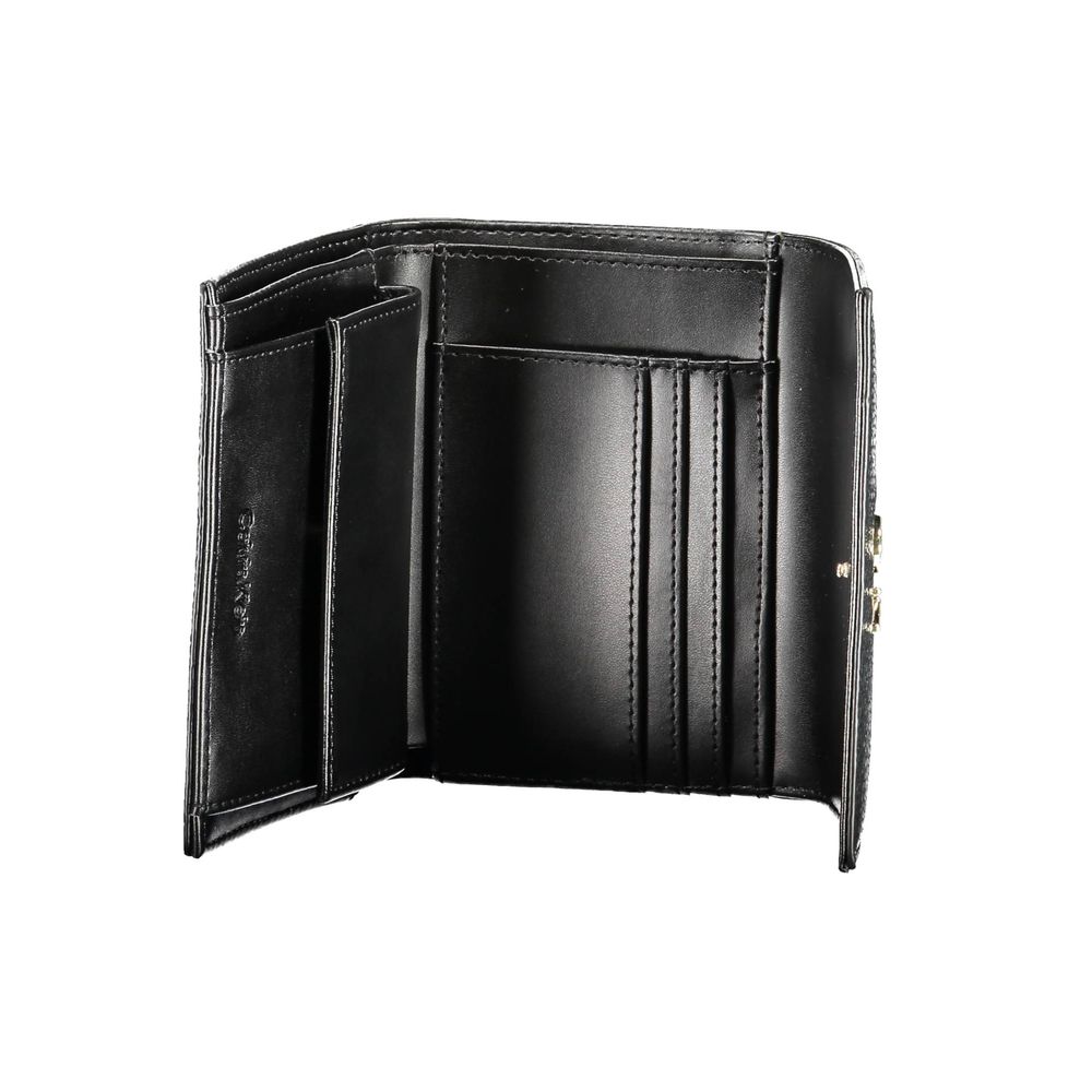 Calvin Klein Black Polyurethane Women Wallet - Image 3