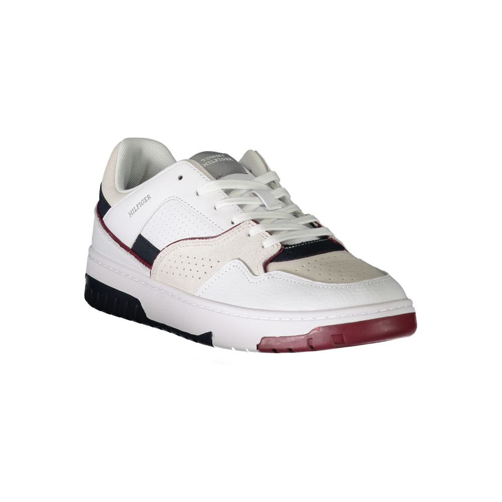 Tommy Hilfiger Bianco Polyurethane Men Sneaker - Image 2
