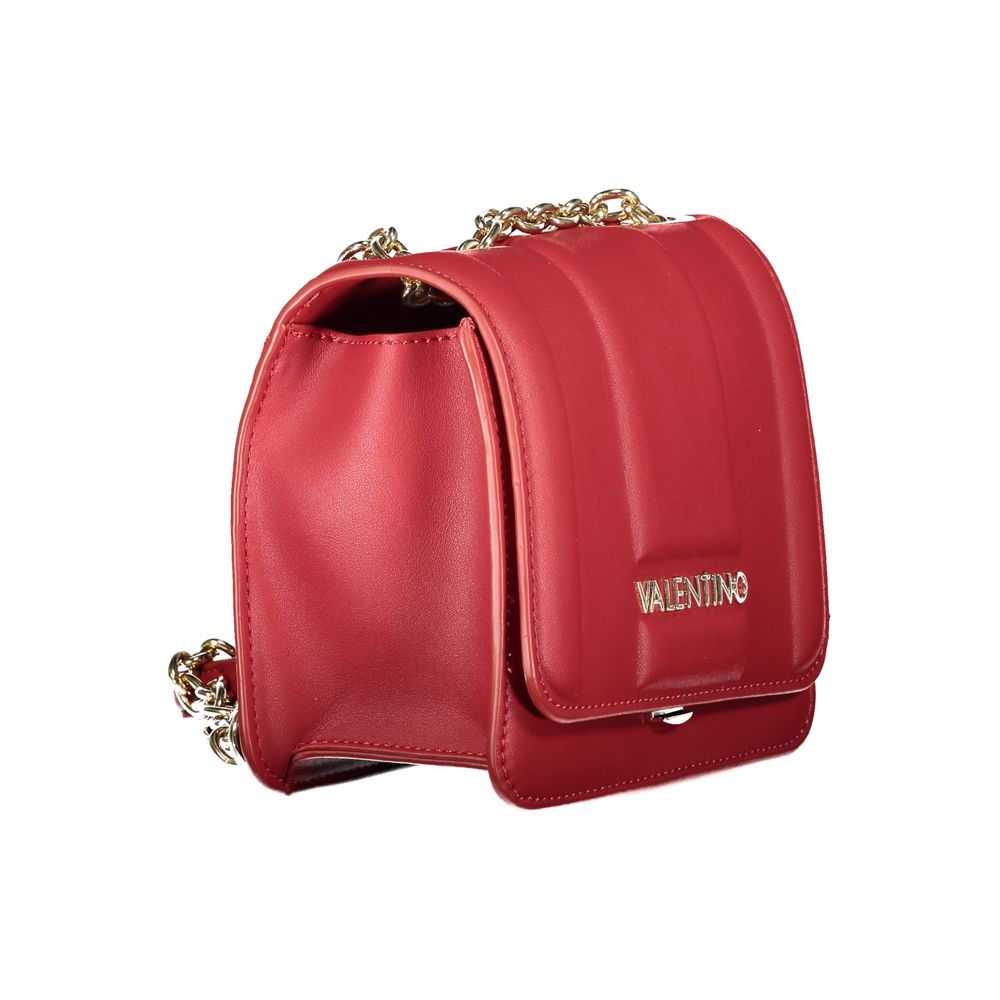 Mario Valentino Rosso Polyurethane Women Handbag - Image 3