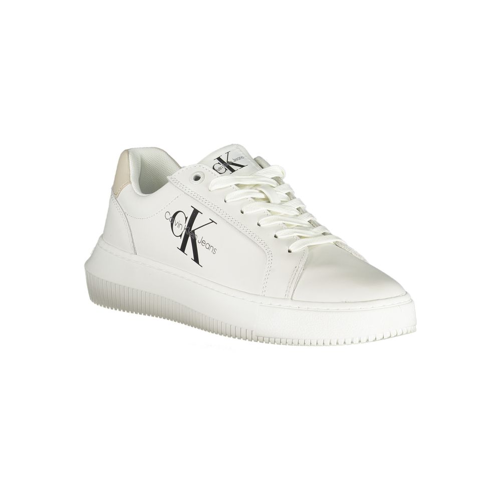 Calvin Klein Bianco Leather Women Sneaker - Image 2