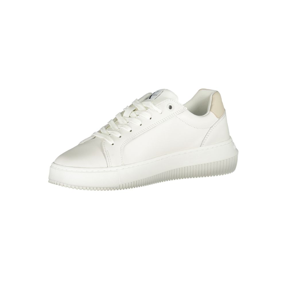 Calvin Klein Bianco Leather Women Sneaker - Image 3