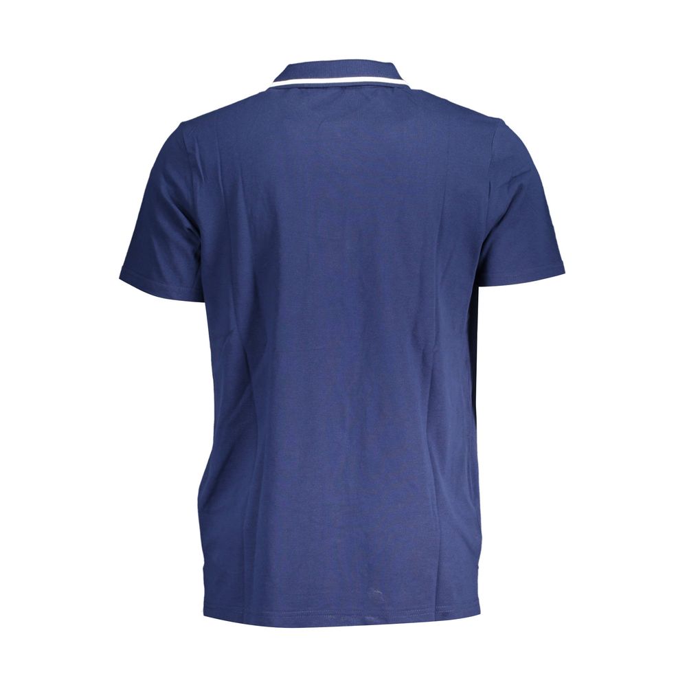 Fila Blue Cotton Polo Shirt - Image 2