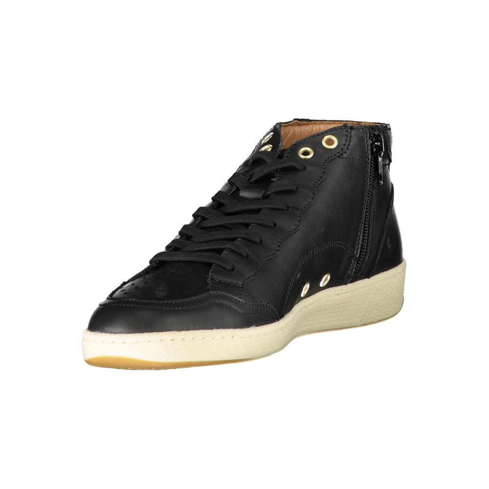 Blauer Black Leather Men Sneaker - Image 3