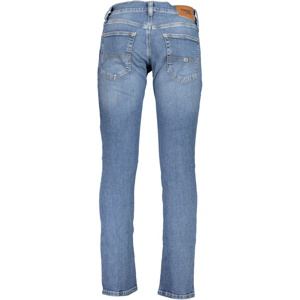Tommy Hilfiger Blue Cotton Men's Slim Jeans - Image 2
