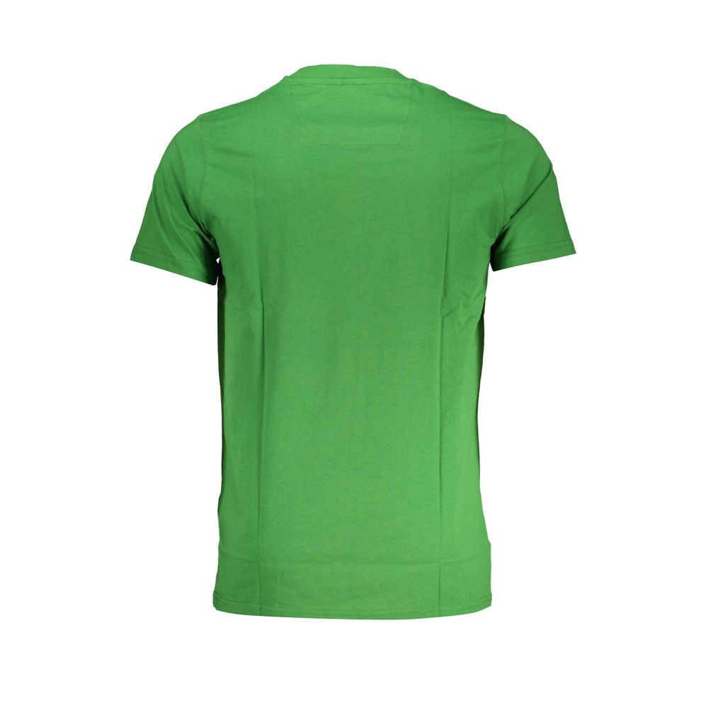 Cavalli Class Verde Cotton Men T-Shirt - Image 2