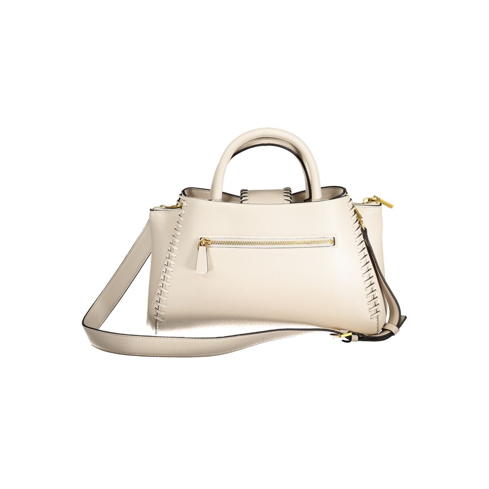 Guess Jeans Beige Polyurethane Women Handbag - Image 2