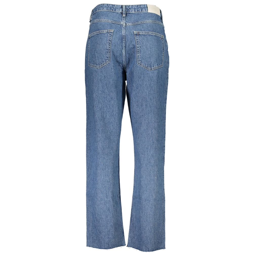 Tommy Hilfiger Blue Cotton Women Jeans - Image 2