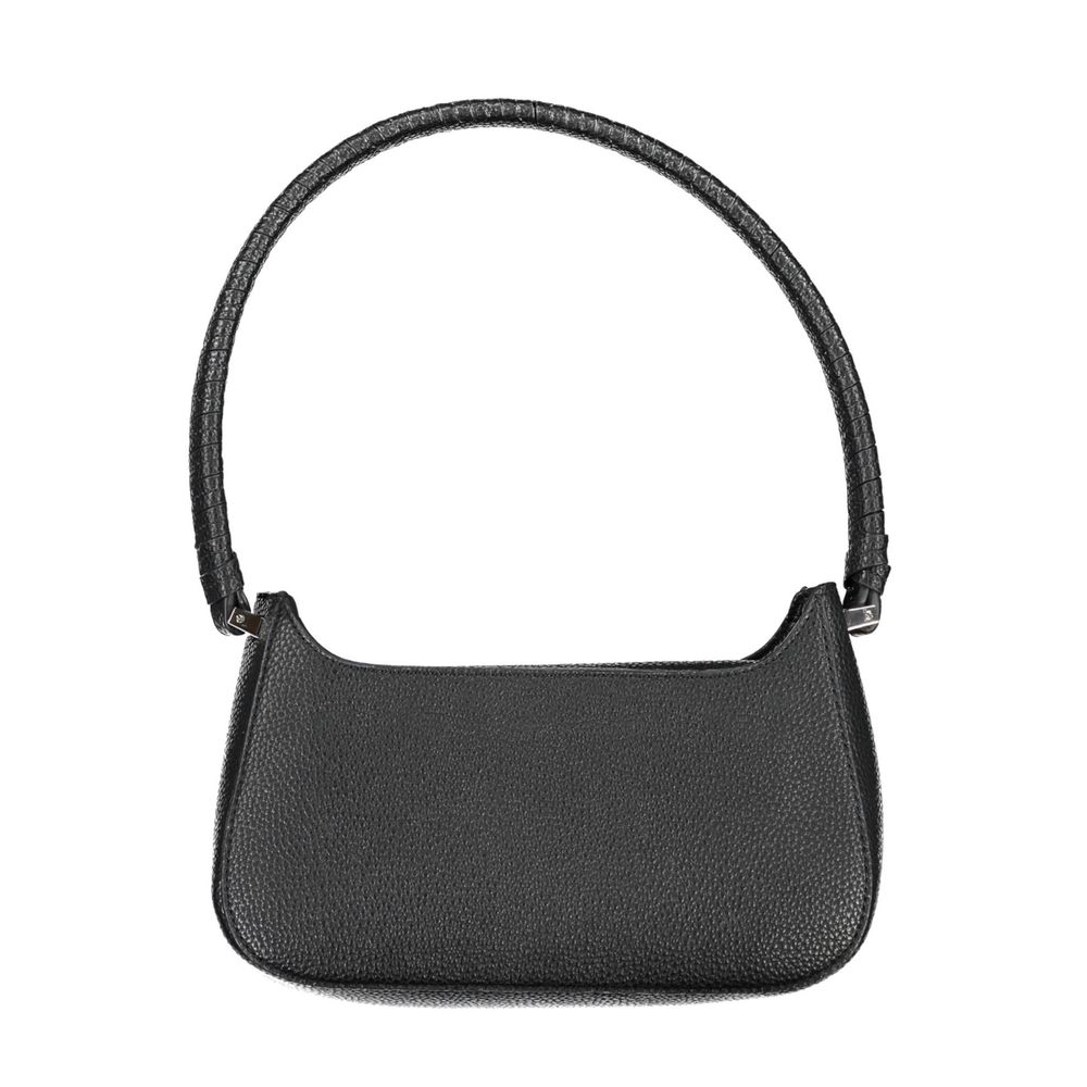 Tommy Hilfiger Black Polyurethane Women Handbag - Image 3