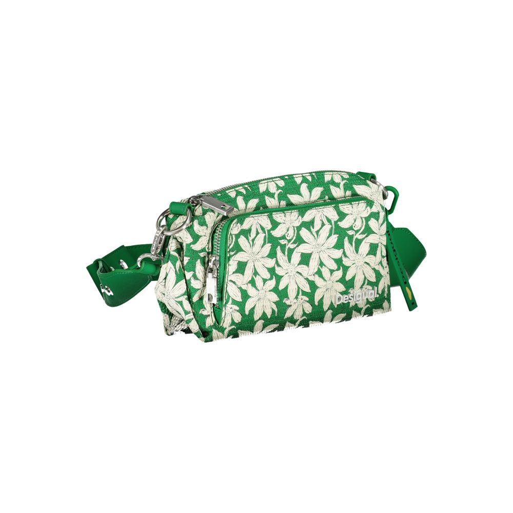 Desigual Verde Polyurethane Woman Shoulder Bag - Image 3