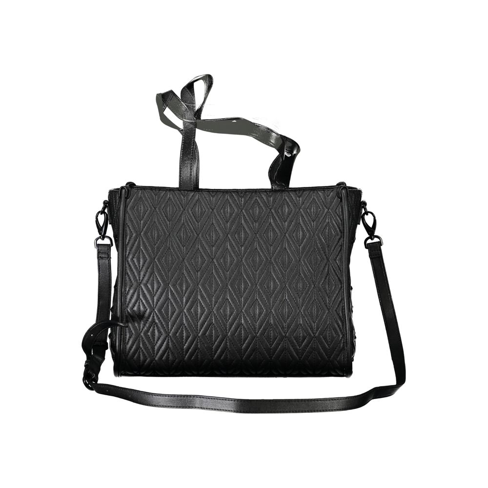 Mario Valentino Black Polyurethane Women Handbag - Image 2