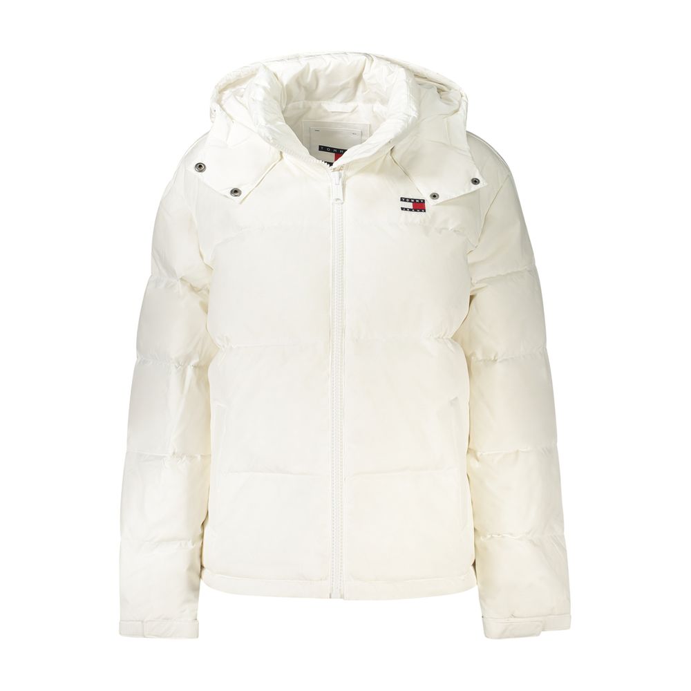 Tommy Hilfiger White Polyester Women's Jacket
