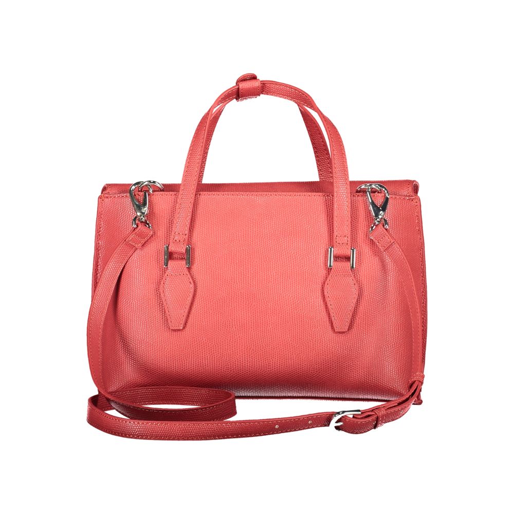 Mario Valentino Red Polyurethane Women Handbag - Image 2