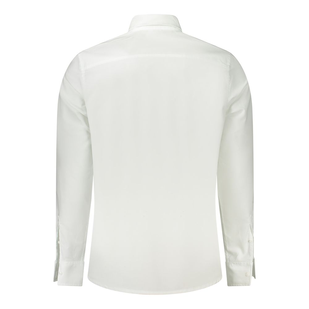 Calvin Klein White Cotton Men Shirt - Image 2