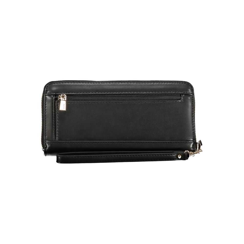 Guess Jeans Nero Polyurethane Women Wallet - Image 2