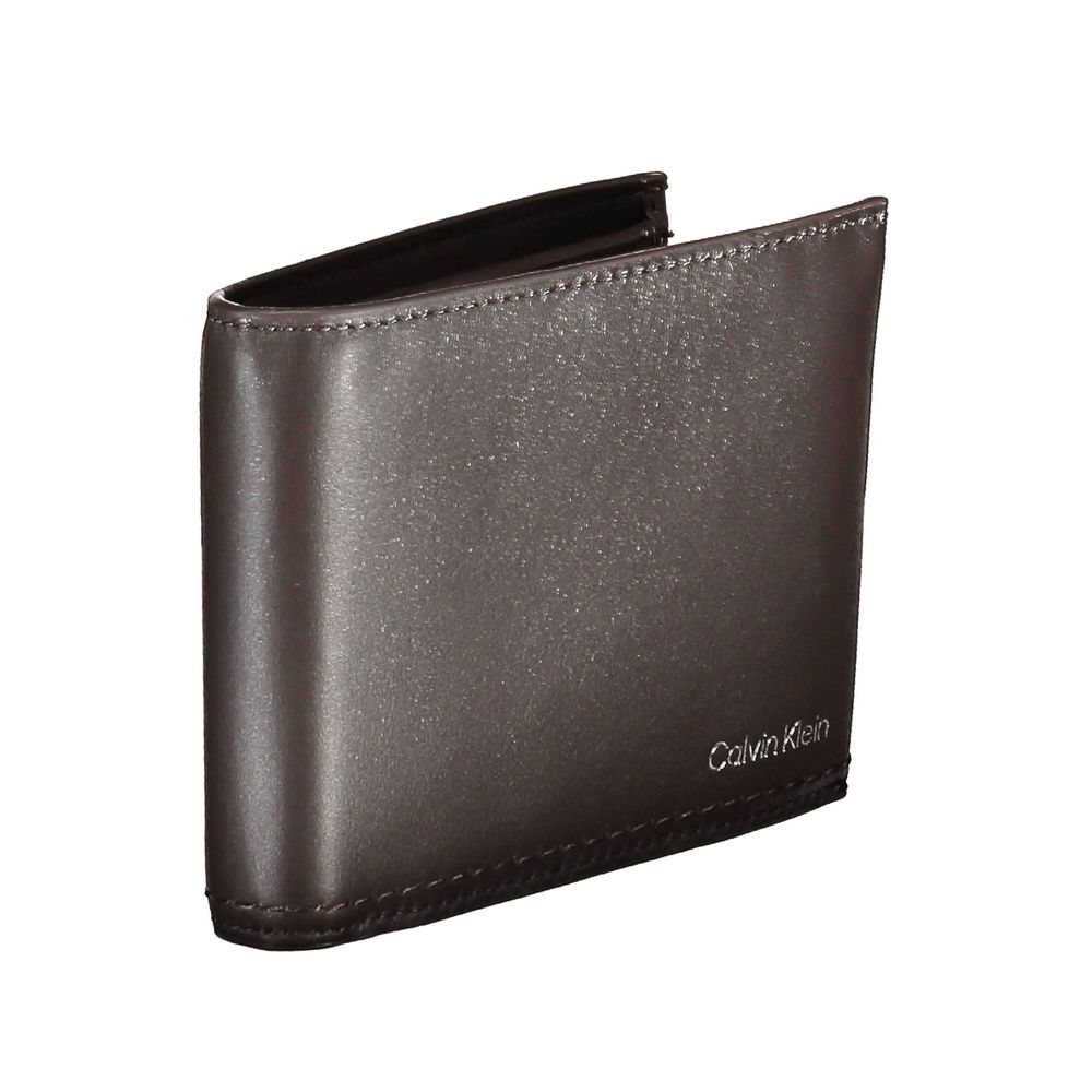 Calvin Klein Marrone Leather Mens Wallet - Image 3