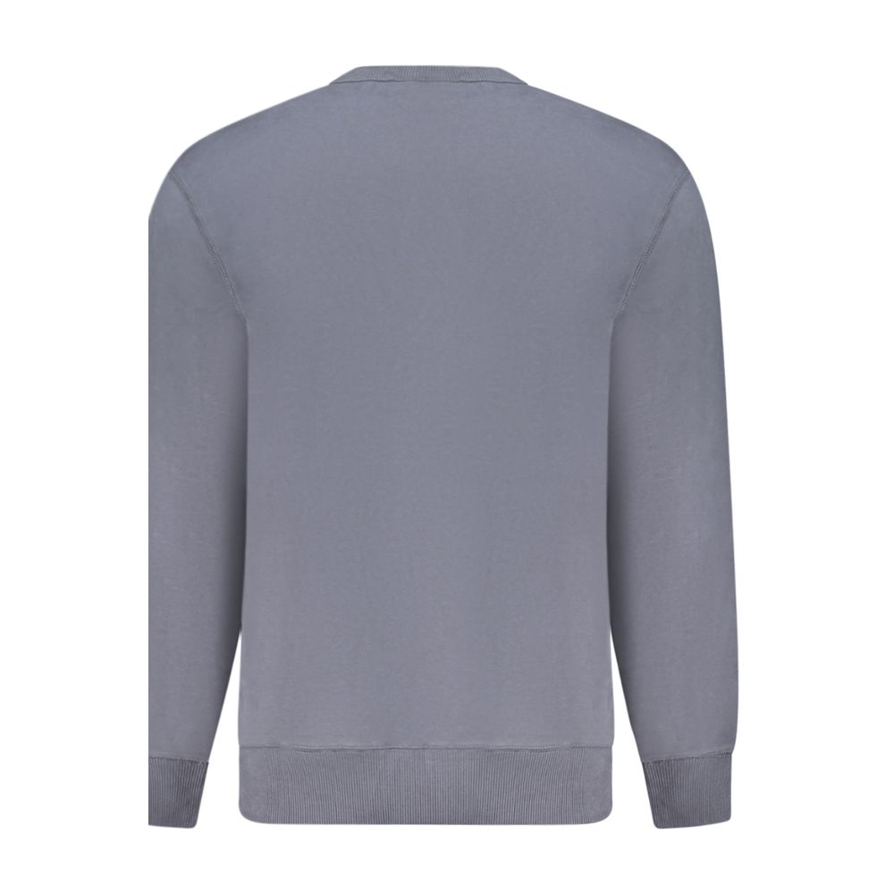 Calvin Klein Blue Cotton Men Sweater - Image 2